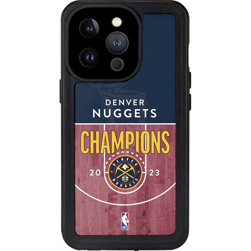 NBA Champions 2023: Denver Nuggets iPhone 15 Pro Waterproof Case